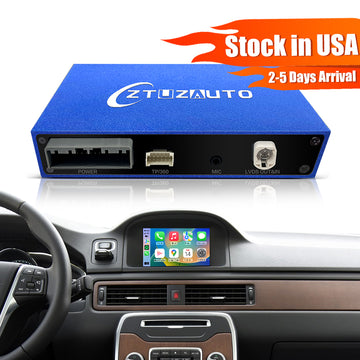 Wireless CarPlay for Volvo V40 2015-2019 XC60 S60L 7" Android Auto Interface Mirror Link AirPlay Car Play Support Reverse Camera