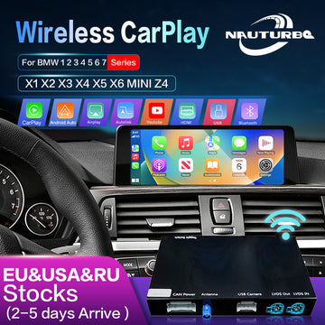 Wireless CarPlay Android Auto for BMW 1 2 3 4 5 7 Series X1 X3 X4 X5 X6 I3 I8 MINI M3 M4 M5 Z4