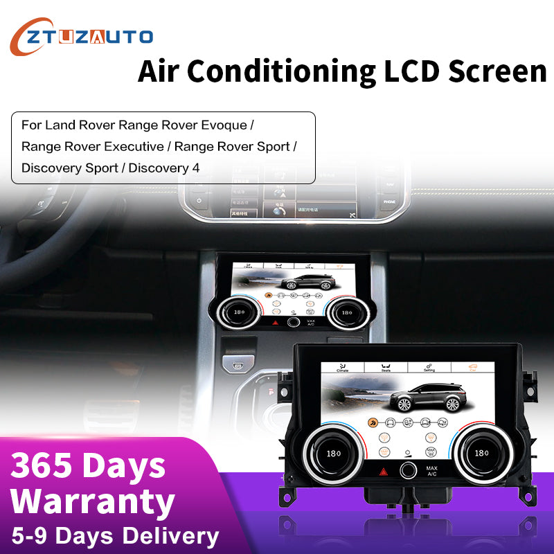2024 AC Panel For Range Rover Sport / Discovery Sport / Discovery 4 / Evoque / Range Rover Vogue Air Condition Board Climate Control LCD Touch Screen