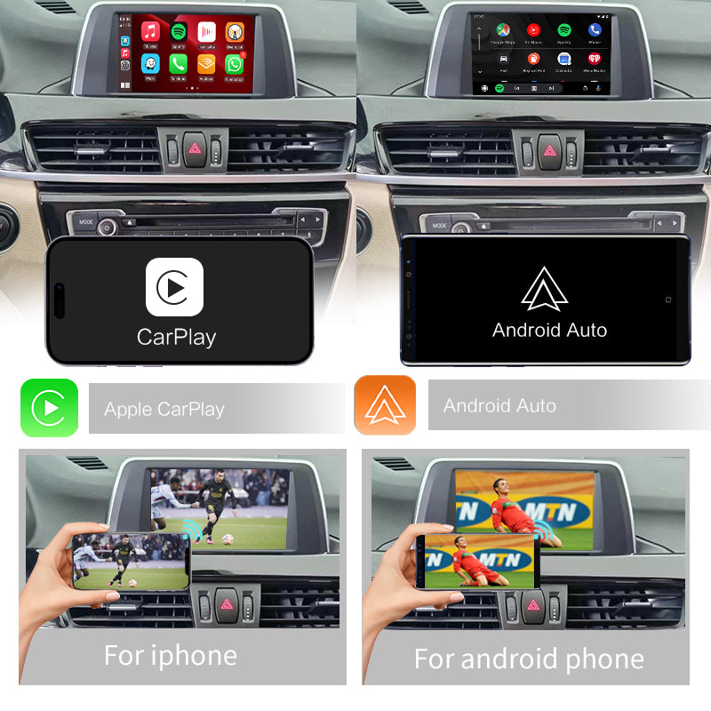 Wireless CarPlay Android Auto for BMW 1 2 3 4 5 7 Series X1 X3 X4 X5 X6 I3 I8 MINI M3 M4 M5 Z4