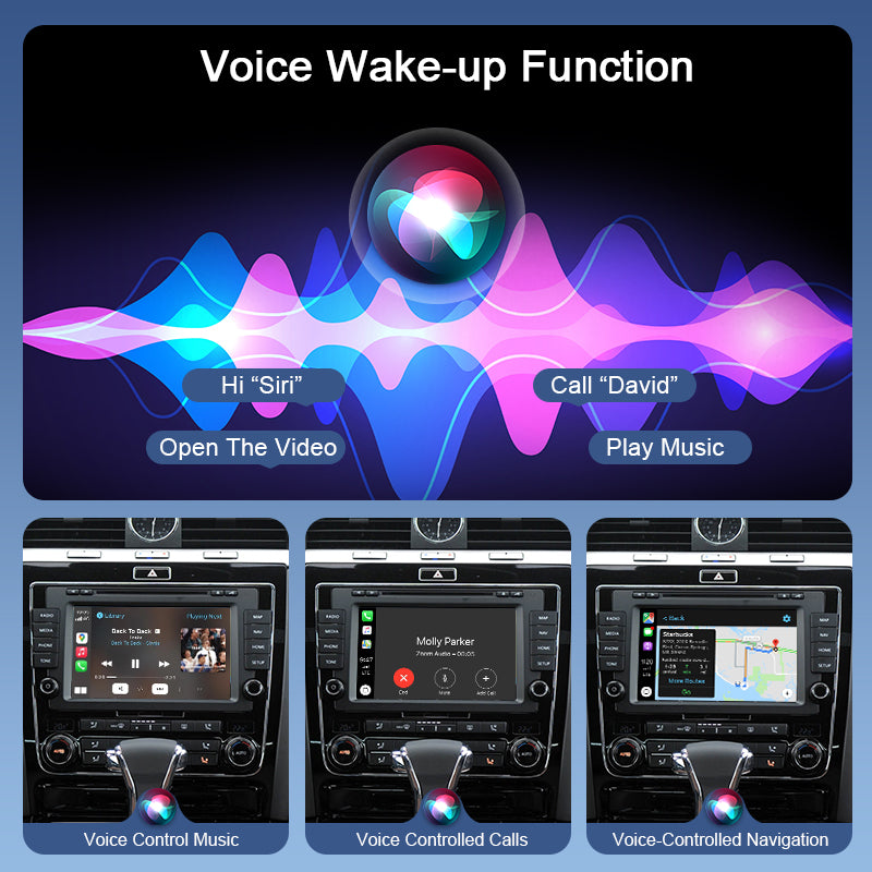 Wireless Carplay & Android Auto Module For VW Volkswagen Magotan Tiguan Passat RNS510 Series Phaeton Skoda Android Auto