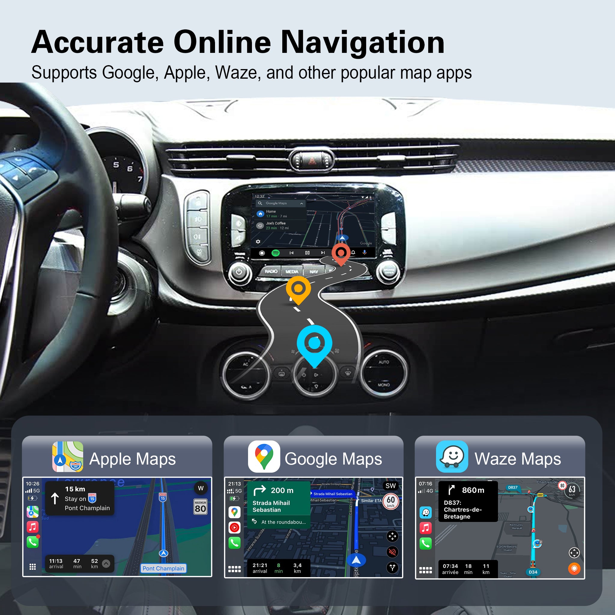 GEN3 Wireless CarPlay & Android Auto Module for Alfa Romeo Giulietta 2014-2019 | ONLY for 7