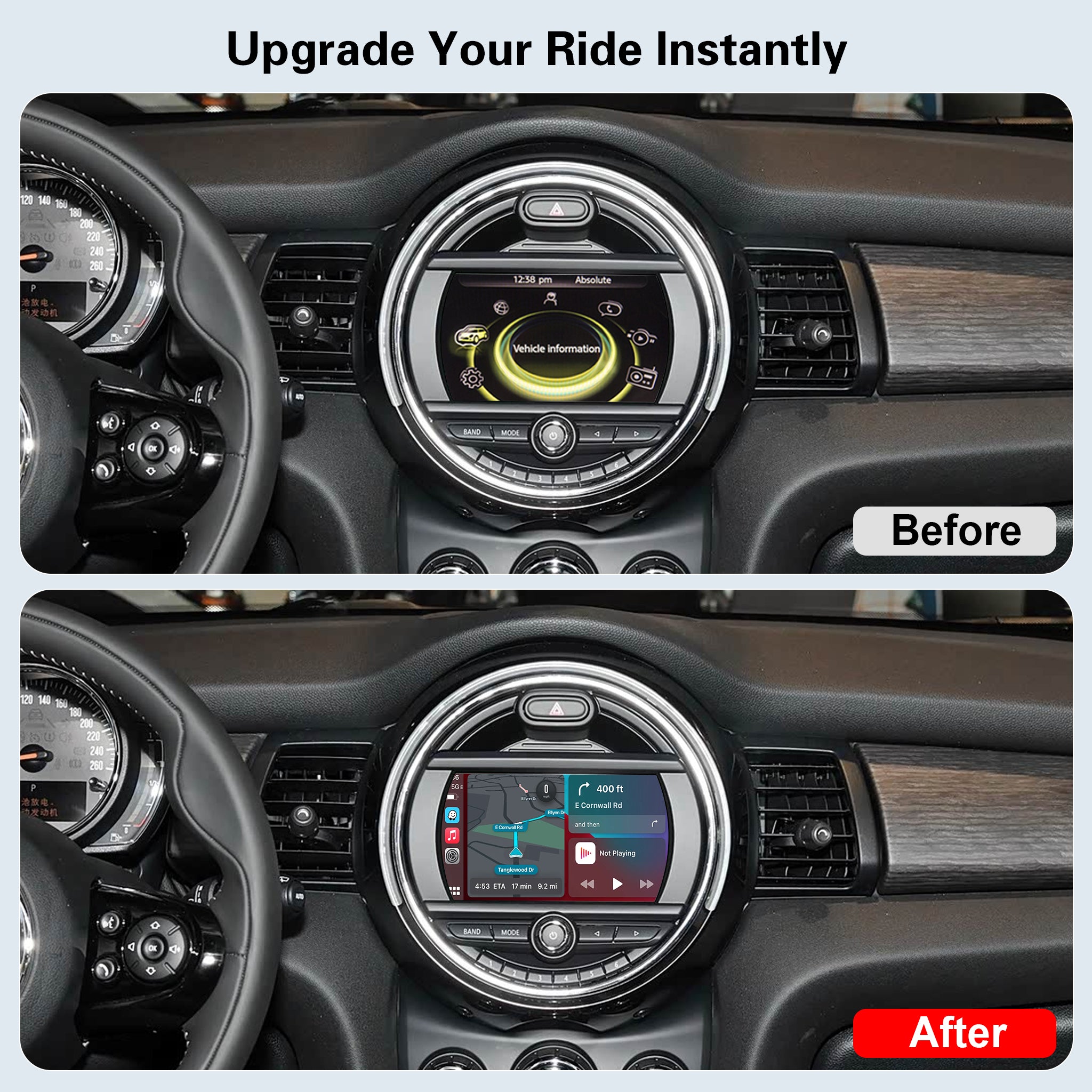 Wireless CarPlay Android Auto Gen3 Module for BMW MINI | Cooper / Clubman / Countryman (CCC/CIC/NBT/EVO)