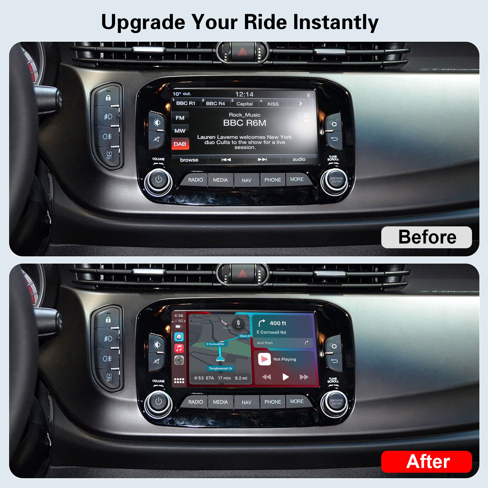 GEN3 Wireless CarPlay & Android Auto Module for Alfa Romeo Giulietta 2014-2019 | ONLY for 7