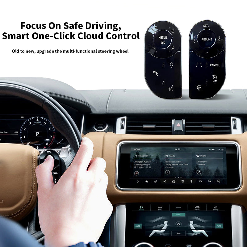 Car Touch Steering Wheel Control Buttons for Ranger Rover Sport L494/Discovery 5 LR5/Ranger Rover Vogue L405 ,Keep OEM Datas