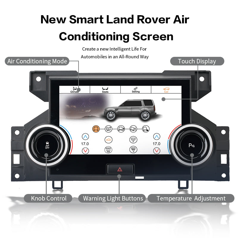2024 AC Panel For Range Rover Sport / Discovery Sport / Discovery 4 / Evoque / Range Rover Vogue Air Condition Board Climate Control LCD Touch Screen