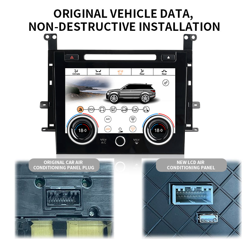 2024 AC Panel For Range Rover Sport / Discovery Sport / Discovery 4 / Evoque / Range Rover Vogue Air Condition Board Climate Control LCD Touch Screen