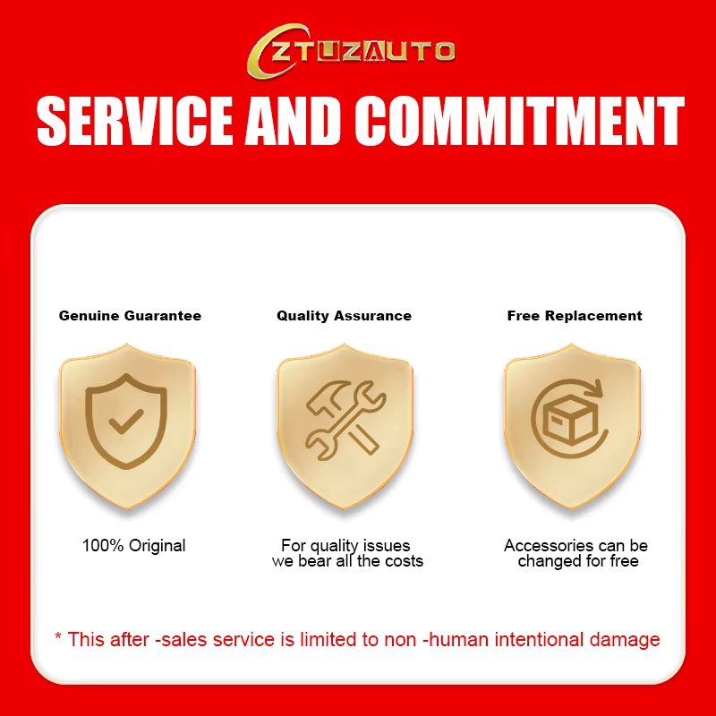 Warranty for ZTUZAUTO All the Spare Parts 365 Days Free Replacement
