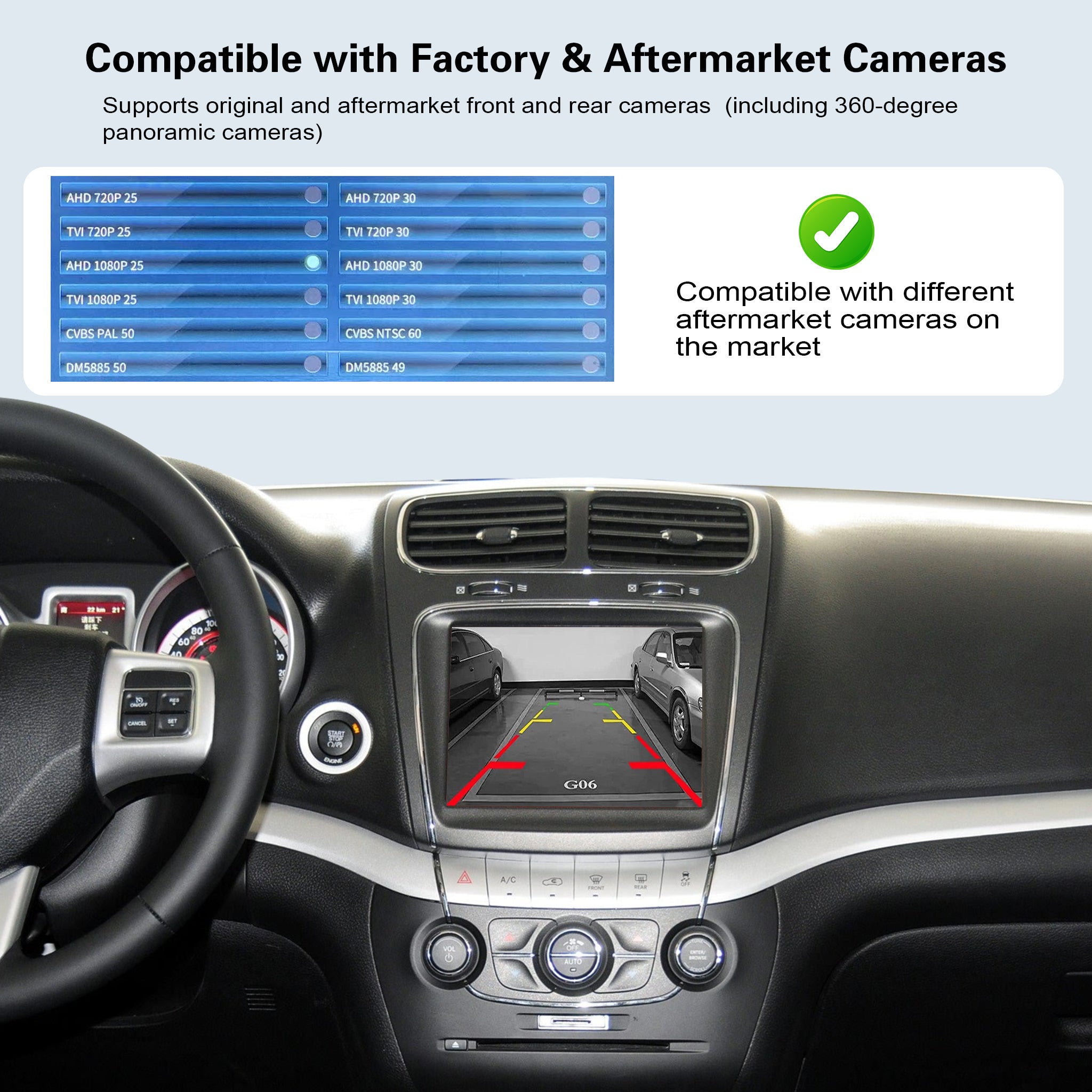 Wireless CarPlay & Android Auto Module for Fiat Freemont / 500 / 500X (2013-2014) | ONLY for 8.4