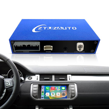 Wireless Carplay Android Auto Decoder Adapter Box Module for Land Rover Discovery 4 Evoque Freelander2 Jaguar XE XF XJL Upgrade