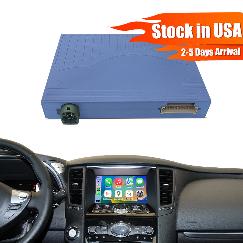 Wireless Apple CarPlay Android Auto Retrofit for Infiniti 2015-2019 Q60 Q70 QX70 Mirror-Link AirPlay YouTube Carplay Adapter