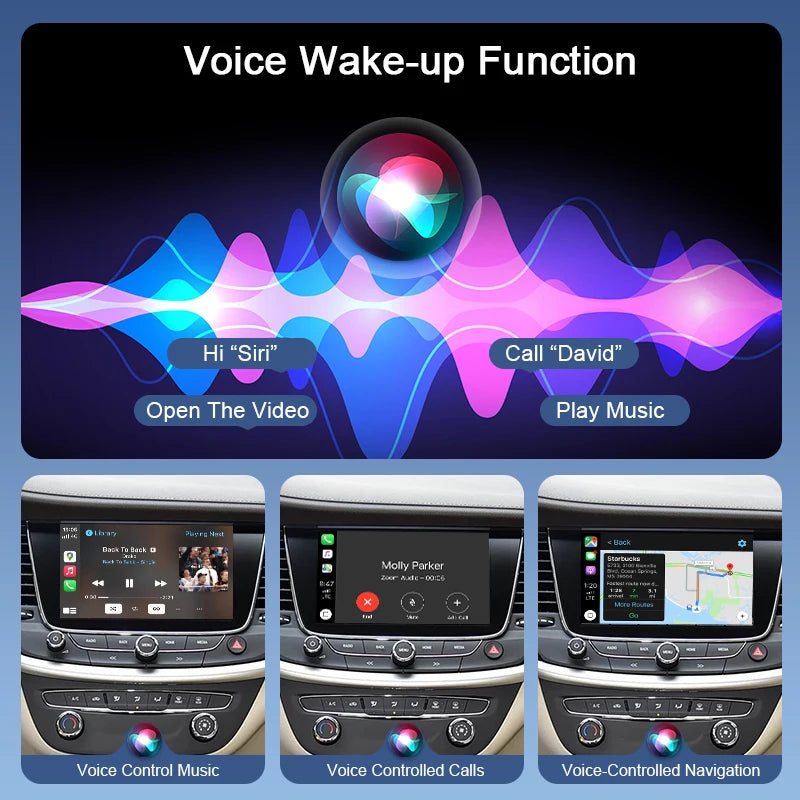 Wireless CarPlay Android Auto Adapter Ztuzauto Buick Verano 2015-2019 2.5/2.0 Support Mirror Screen AirPlay Reverse Camera 1