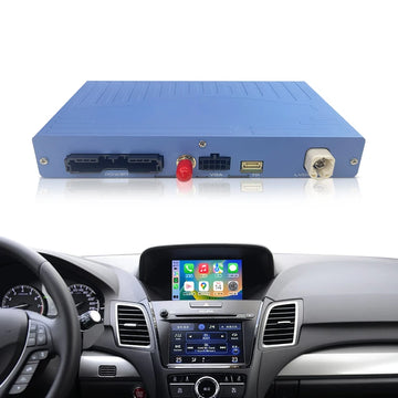 Car Ai Box Wireless CarPlay Android Auto Acura RDX Two Screens Mirror Link AirPlay Navi Support OEM Camera Apple Siri Google