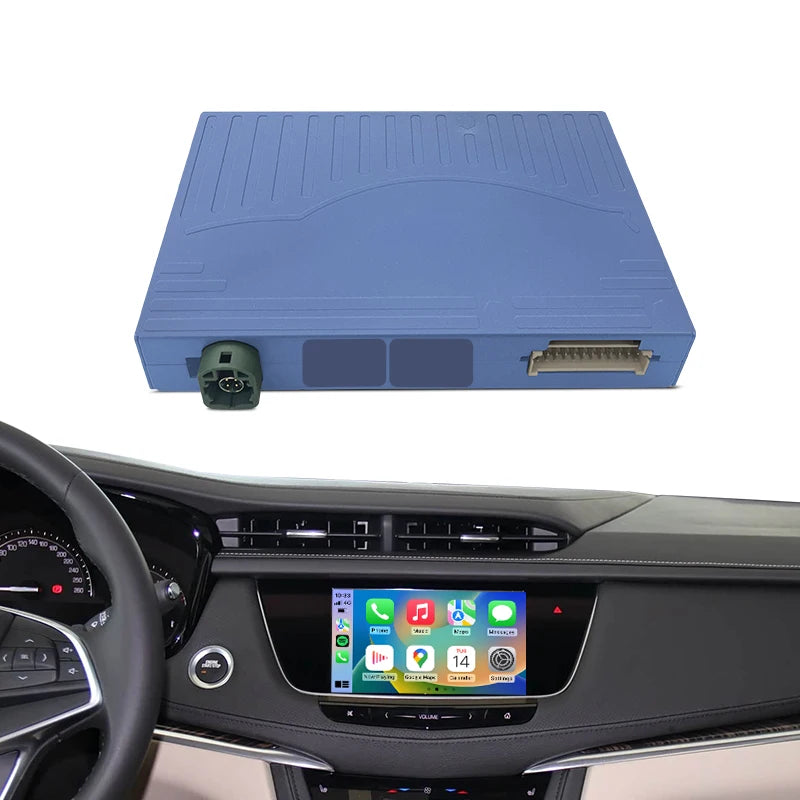 Wireless CarPlay for Cadillac XT5 2016-2019 SRX XTS CTS ATS 8'' HMI 2.0 Android Auto Mirror Link AirPlay Support Reverse Camera