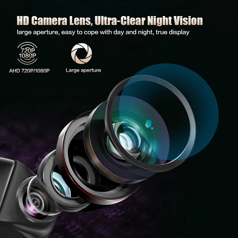 170° AHD 1080P Flip Emblem Car Reverse Backup Camera for VW Passat CC Golf 6/7/8 Magotan B6/B7/B8 Polo Beetle EOS T-roc