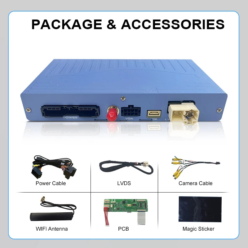 ZTUZAUTO Wireless Android Auto Apple CarPlay Adapter for Skoda Superb Yeti Support Airplay Mirror Link Navigation Touch Control