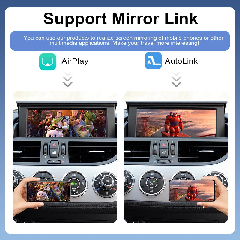 BMW Z4 E89 2009-2018 Wireless CarPlay Android Auto Retrofit Kit Upgrade Factory Screen MirrorLink AirPlay Navigation ZTUZAUTO