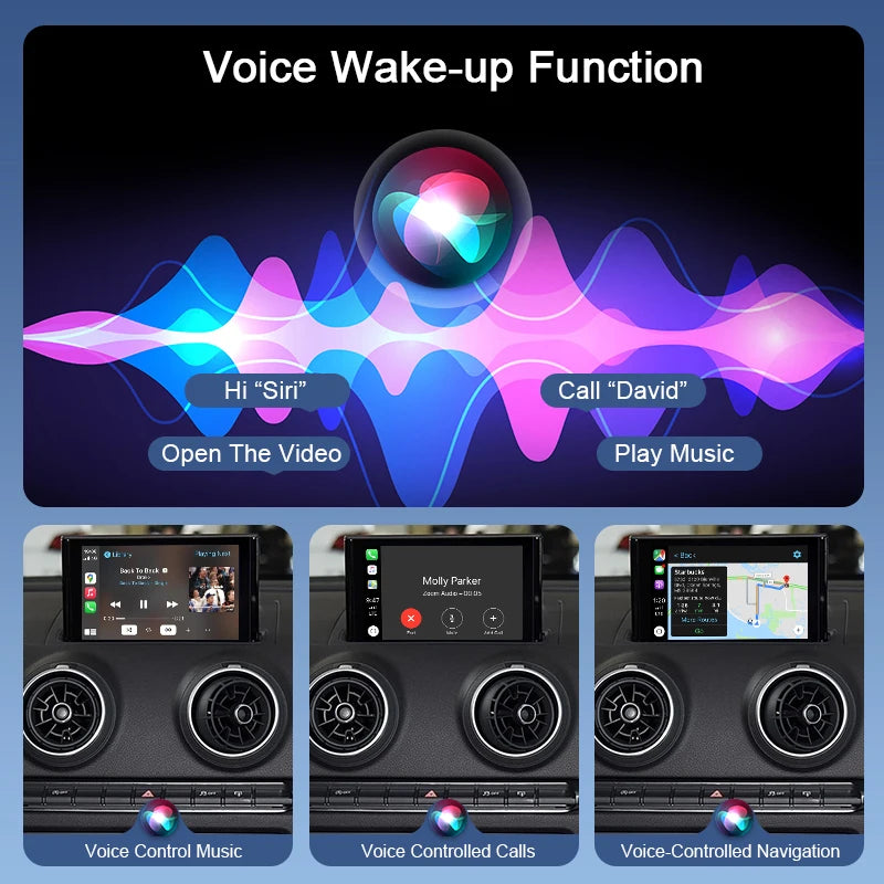 Wireless CarPlay Android Auto Interface ZTUZAUTO for Audi A3 B9 MIB/MIB2 2014-2018 AirPlay Mirror Link Reverse Front Camera Siri