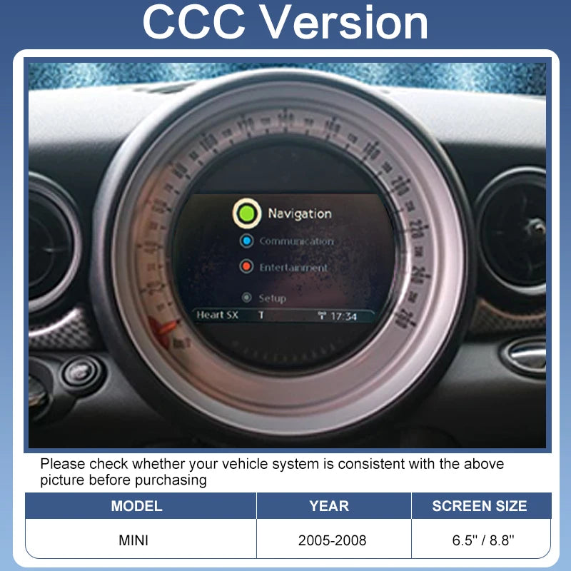Wireless Portable Android Auto Apple CarPlay Adapter WiFi/Bluetooth for Mini R55-R61 F54-F57 John Cooper Hardtop Countryman