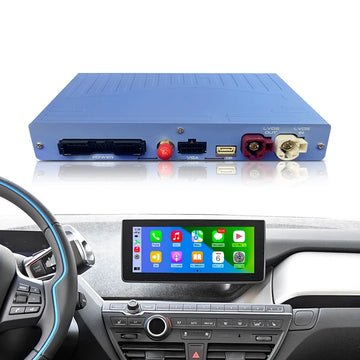 Wireless CarPlay & Android Auto Adapter for BMW I3 I01 2013-2020, Plug & Play for NBT/EVO System, Supports AirPlay & MirrorLink