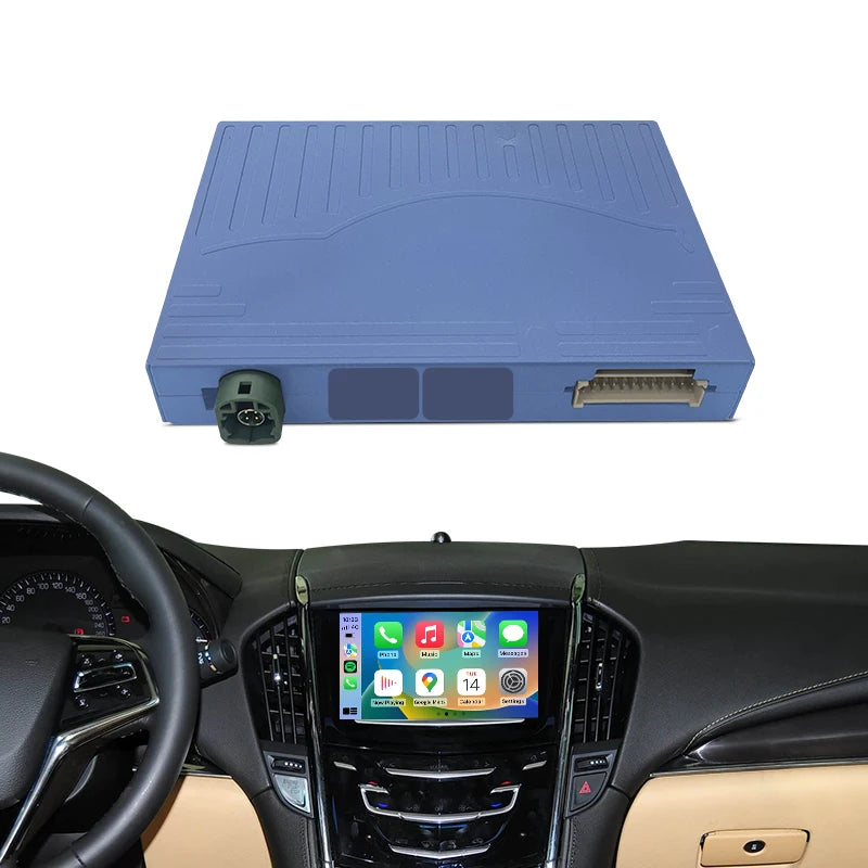 Wireless CarPlay for Cadillac ATS 2014-2017 SRX XT5 XTS CTS 8'' HMI 2.0 Android Auto Mirror Link AirPlay Support Reverse Camera
