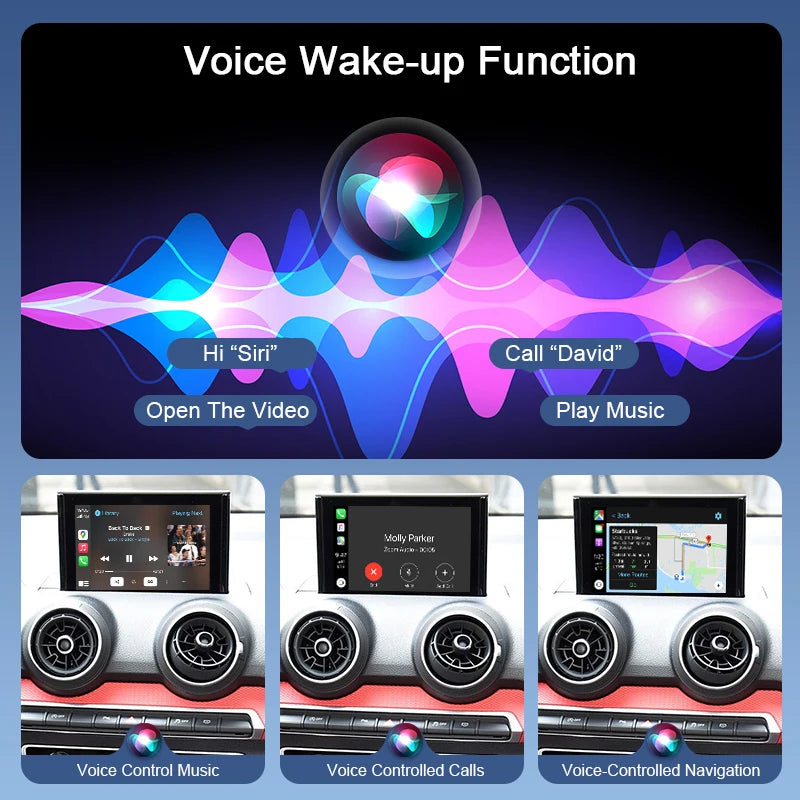 Wireless CarPlay Android Auto Interface for Audi A3 B9 A4 A5 Q5 Q2L Q5L Q7 MIB with AirPlay Mirror Link Functions Reverse Camera