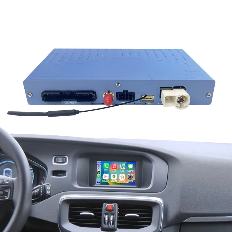 Newest Gen 3 Portable Wireless CarPlay/Android Auto Adapter Voice Control for Volvo V40 V60 XC60 S60 V70 XC70 S80 5.8