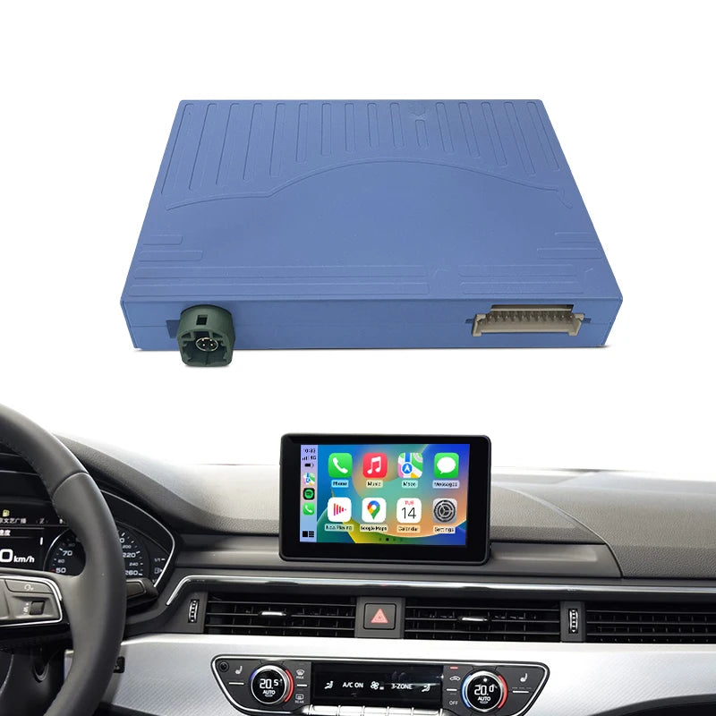 Wireless CarPlay Android Auto Interface for Audi A3 B9 A4 A5 Q5 Q2L Q5L Q7 MIB with AirPlay Mirror Link Functions Reverse Camera