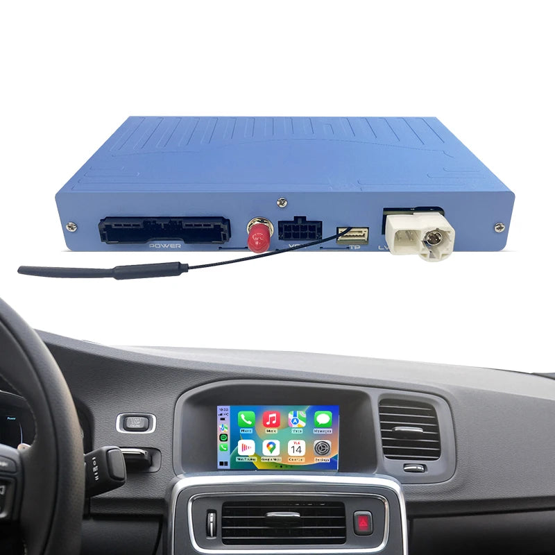 ZTUZAUTO Newest Gen 3 Wireless CarPlay/Android Auto Adapter Voice Control for Volvo V40/V60/XC60/S60/S80 7