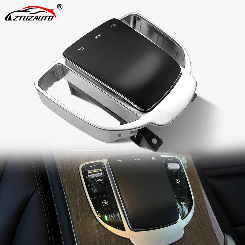 Touch Mouse Multimedia Buttons for Mercedes Benz W205 W213 W463a X253 G GLC Old to New Car Central Control Knob Joystick Upgrade