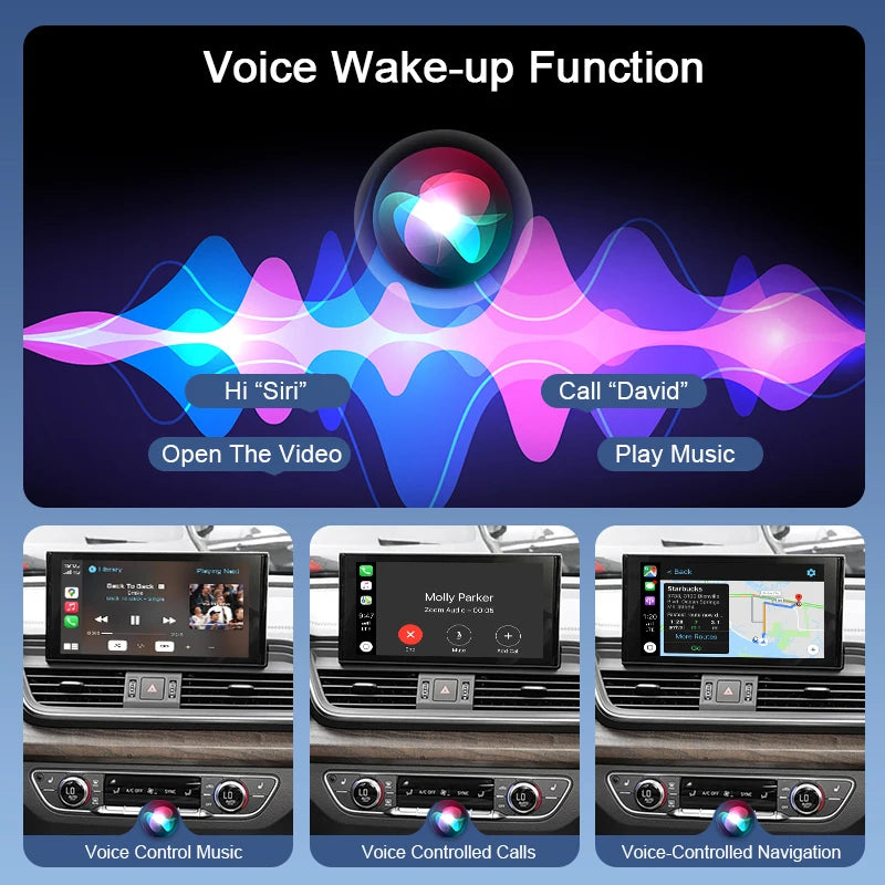 ZTUZAUTO GEN3 MIB3 Wireless CarPlay Android Auto Box Voice Control Car Original Screen Upgrade for Audi A4/A5/Q2/Q4/Q5L