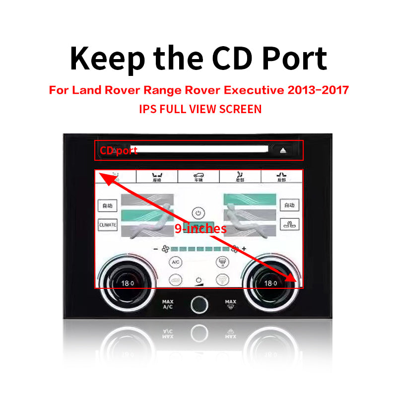 2024 AC Panel For Range Rover Sport / Discovery Sport / Discovery 4 / Evoque / Range Rover Vogue Air Condition Board Climate Control LCD Touch Screen