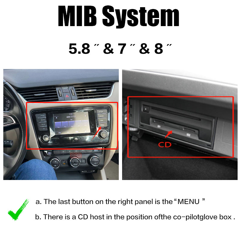 Wireless CarPlay Android Auto for Volkswagen VW Polo Golf Touareg Tiguan Teramont Passat MIB System , Module Box Video Interface