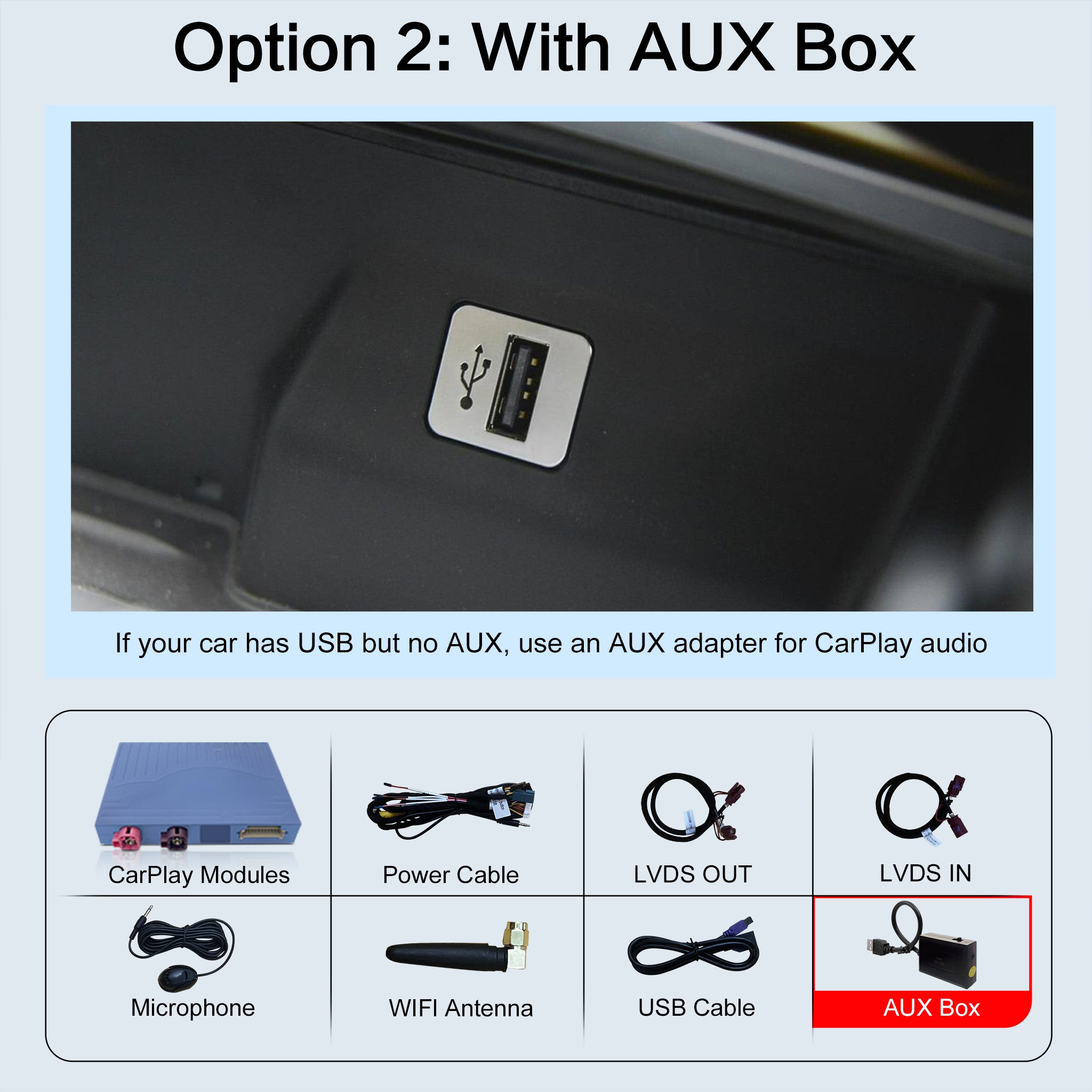 Wireless CarPlay & Android Auto Integration Interface for BMW NBT / EVO / MGU Full OEM Touchscreen Support