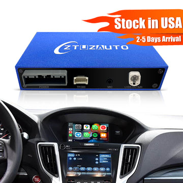Wireless Carplay for Acura TLX 2015-2019 with Car Play Android Auto Mirror Link AirPlay Navigation Support Cameras Plug & Plug