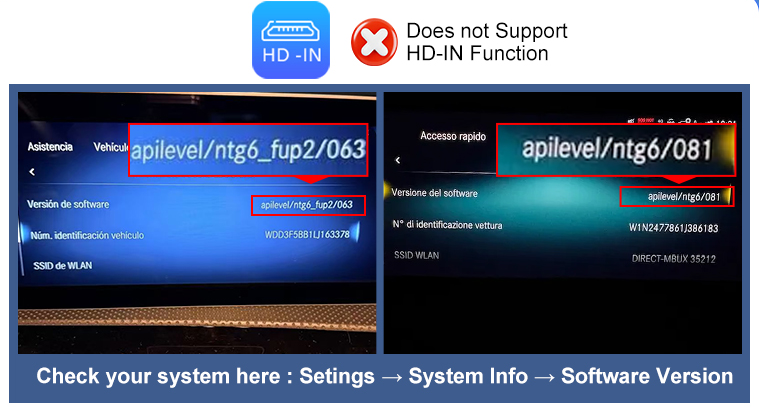 Wireless CarPlay & Android Auto Module for Mercedes-Benz NTG 6.0 MBUX Touchscreen Upgrade