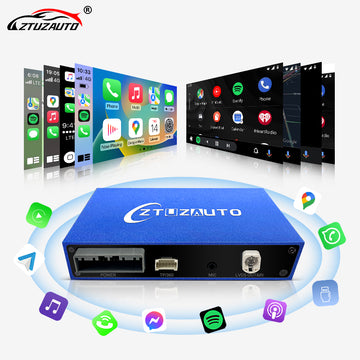 Car Ai Box Wireless CarPlay for Acura RDX Two Screens with Car Play Android Auto Mirror Link AirPlay Navi Support OEM Camera