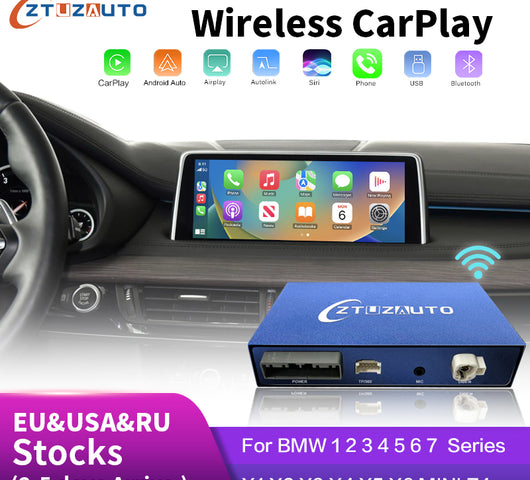Wireless CarPlay Android Auto for BMW 1 2 3 4 5 7 Series X1 X3 X4 X5 X6 I3 I8 MINI M3 M4 M5 Z4