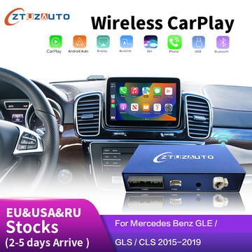 Wireless CarPlay for Mercedes Benz GLE GLS CLS 2014-2018, with Android Auto Mirror Link AirPlay Car Play Functions