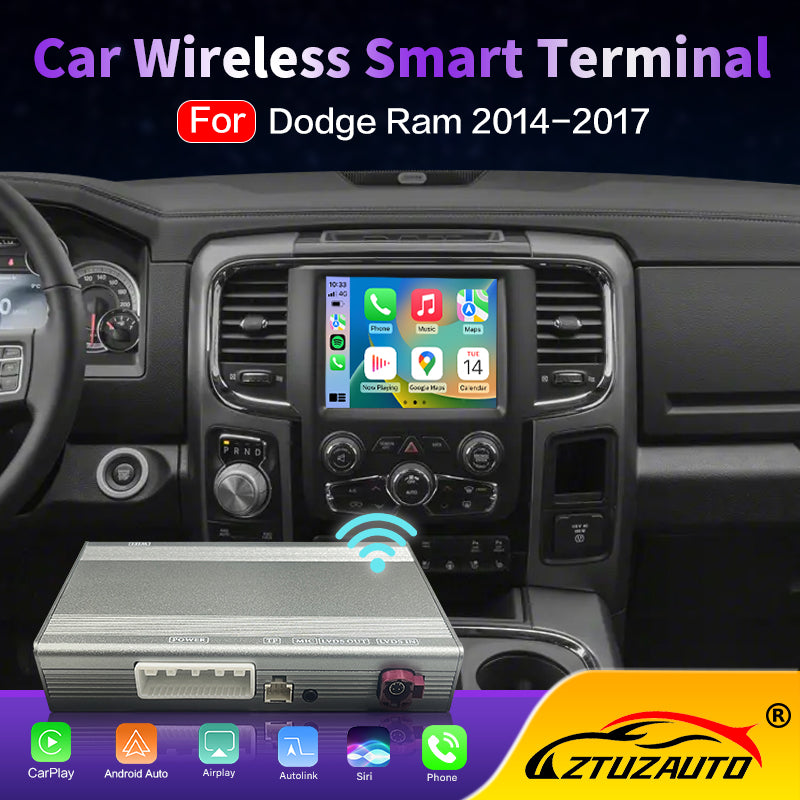 Smart Wireless / Android Auto Adapter For Dodge Ram 2014-2017