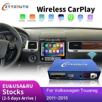 Wireless Carplay & Android Auto Module For VW Volkswagen Touareg RNS850 2011-2015 Mirror Link AirPlay Recoder Car Accessories