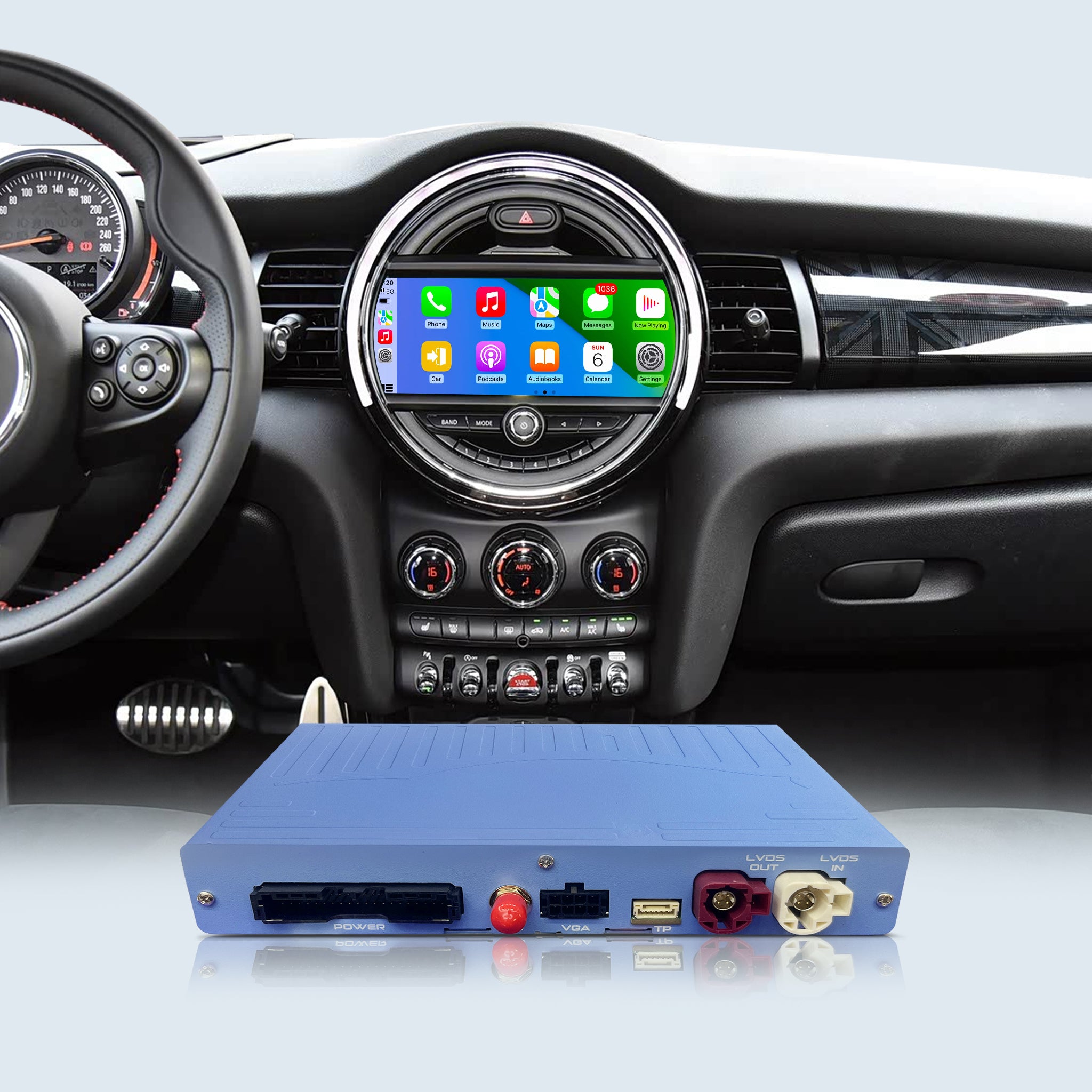 Wireless CarPlay Android Auto Gen3 Module for BMW MINI | Cooper / Clubman / Countryman (CCC/CIC/NBT/EVO)