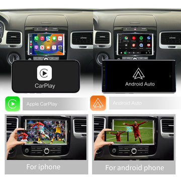 Wireless Carplay & Android Auto Module For VW Volkswagen Touareg RNS850 2011-2015 Mirror Link AirPlay Recoder Car Accessories