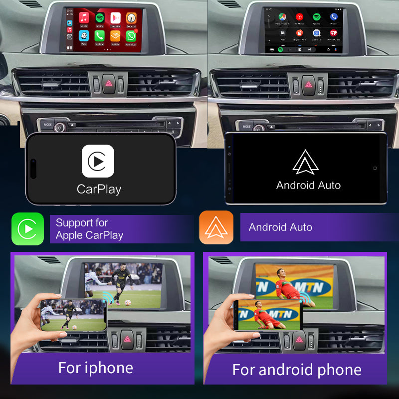 Wireless CarPlay Android Auto for BMW 1 2 3 4 5 7 Series X1 X3 X4 X5 X6 I3 I8 MINI M3 M4 M5 Z4