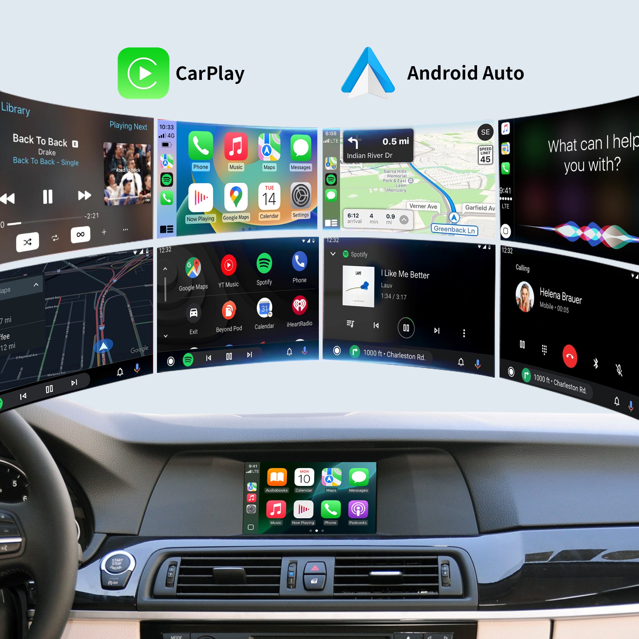 Gen3 Wireless CarPlay & Android Auto Decoder Module for BMW CCC/CIC/NBT/EVO/MGU System Upgrade