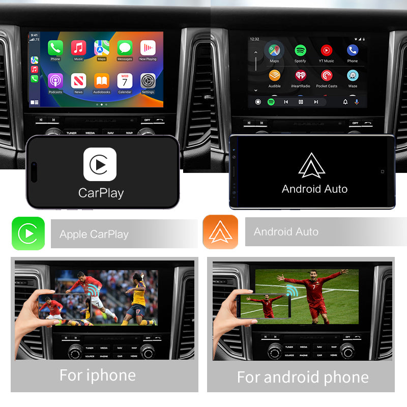 Porsche PCM3.1 Carplay & Android Auto Kit - Cayenne, Panamera, 911