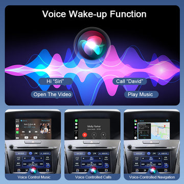 Car Ai Box Wireless CarPlay for Acura RDX Two Screens with Car Play Android Auto Mirror Link AirPlay Navi Support OEM Camera