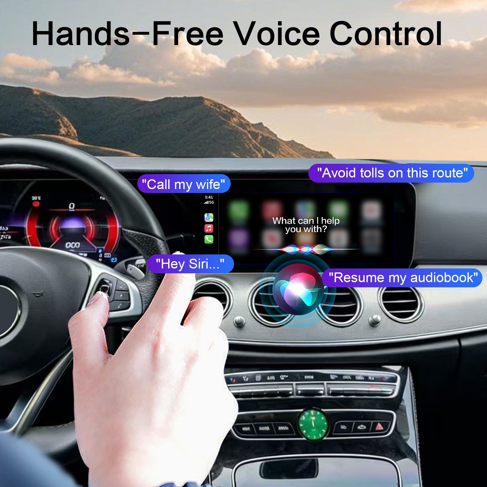 Qualcomm Android 14 Dual Screen Upgrade for Mercedes E-Class