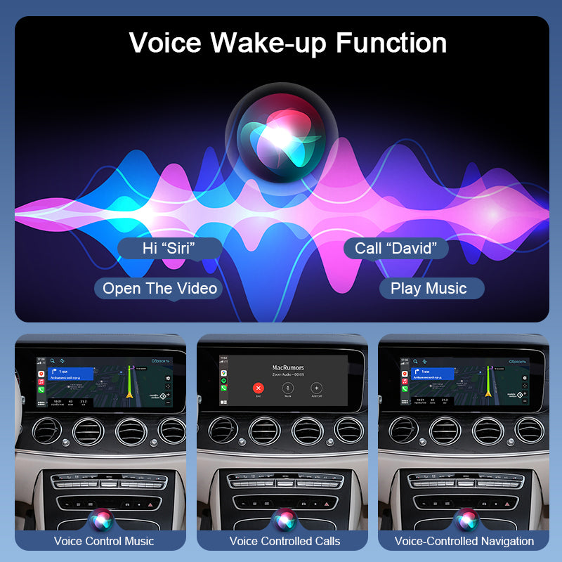 2026 Wireless CarPlay Adapter for Mercedes Benz NTG6.0 A B C E CLS CLA GLA GLB Class 2018-2022 Mirror Link & Airplay Compatibility