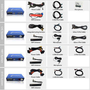 Wireless CarPlay Android Auto for Mini R55 R56 R57 R58 R59 R60 R61 F54 F55 Clubman Countryman Hardtop John Cooper Works